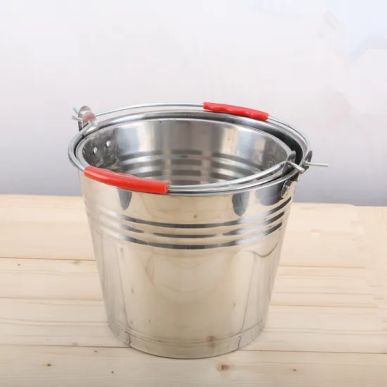 Best Quality Stainless Steel Water Bucket With Handle