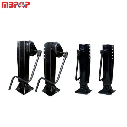 MBP Auto Part T Shoe 16t 28t Semi Trailer Axles Truck Landing Gear Leg for Jost Fuwa Saf Holland