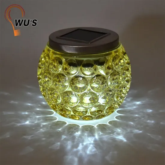 Professional manufacture factory supply solar ice glass blocks brick light