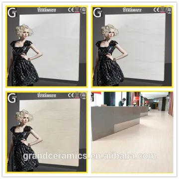 White stone polished porcelanato tiles for floor