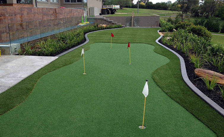 Fire Resistant Golf Turf