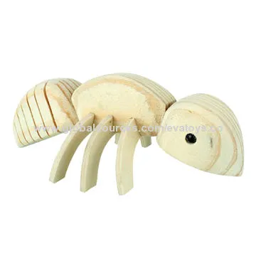 2014 new kid's 3D DIY face paint/children's educational wooden toy, ant style
