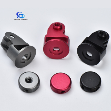 Custom Precision CNC Machining Durable Stainless Steel Aluminum Alloy Tripod Adapter Mount Parts