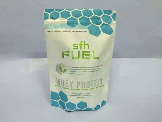Matte Stand Up Pouch for Whey Protein