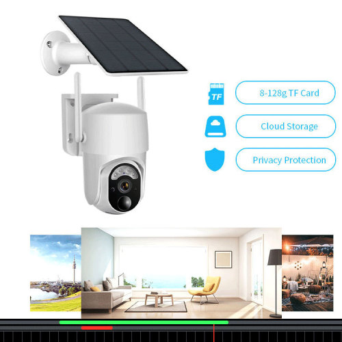 Solar-Powered Standalone Security Camera