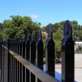 Easy to install PVC Iron fence