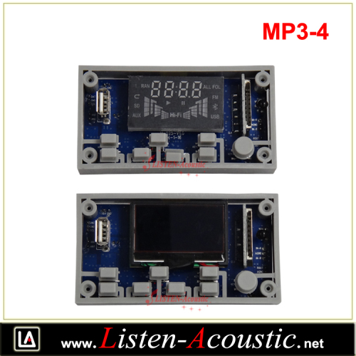 LED display USB SD card MP3 Player Circuit Board with Bluetooth 4.0 and FM