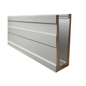 U Channel Aluminum Glass Deck Railing