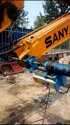 Portable Mobile Line Bore Boring Machine for Excavator Hole Boring Repair