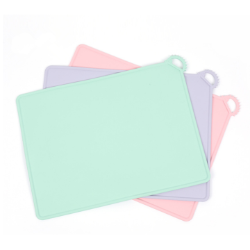 Placemats de silicone lavável para bebê e criança