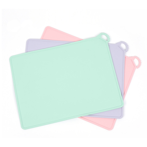 Placemats de silicone lavável para bebê e criança