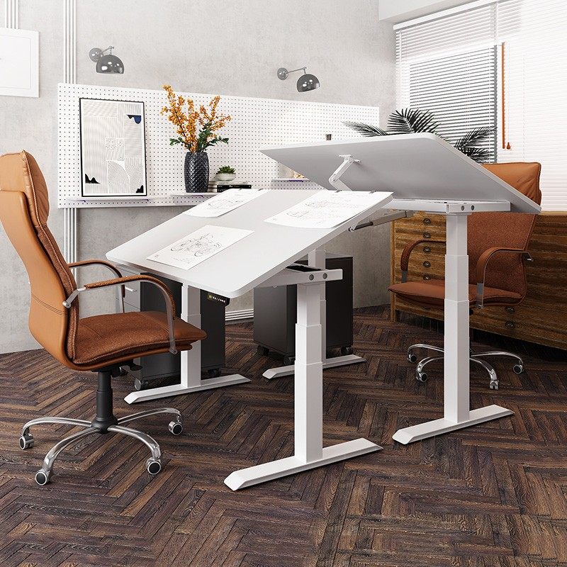 โต๊ะออกแบบการเดินไม้สำหรับนักออกแบบ