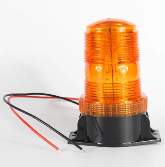 SAE Round Strobe Warning Lights Special Vehicles