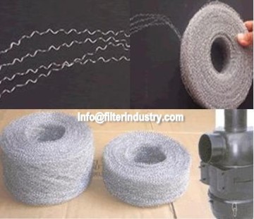 Oil and gas separator filter mesh for FAW air filter