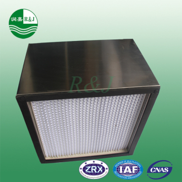 Deep pleated separators hepa air filter