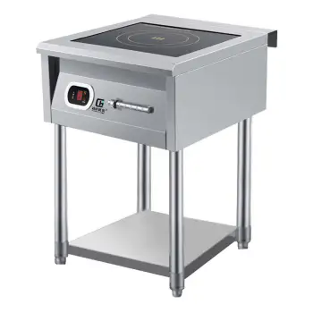 240V 6KW Commercial Industrial Wok Station Induction Cooker