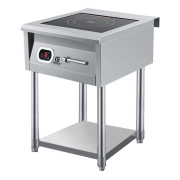 240V 6KW Commercial Industrial Wok Station Induction Cooker
