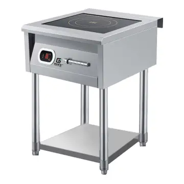 240V 6KW Commercial Industrial Wok Station Induction Cooker