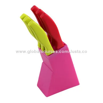 Ceramic cooking ware royalty line knife set