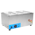 Multi basin electric heating bain marie