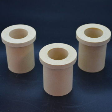 High Temperature YSZ ZrO2 Zirconia Ceramic Crucible 2200°C