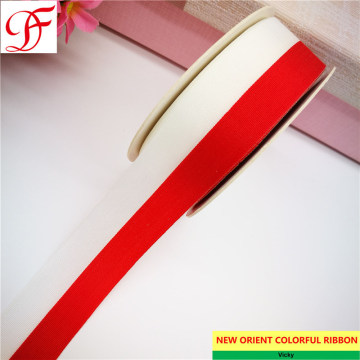 Color Stripe Ribbon Flag Ribbon Double/Single Face Satin Grosgrain Gingham Sheer Organza Metallic Ribbon with Many Colors