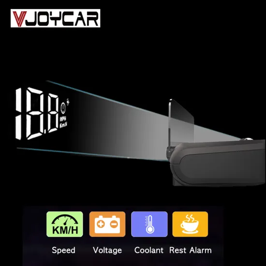 China Cheap OBD2 HUD Mirror Car Head Up Display HUD Digital Speed Projector Security Alarm Water Temp RPM KMH MPH Speedometer