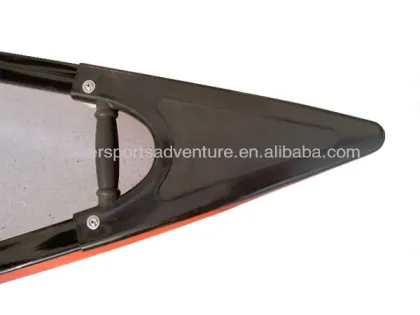 4.86m Family Use 3 seats factory price ocean kayak / plastic canoe kayak