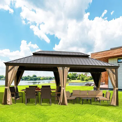 Custom Made Low Price Circo Tenda Gazebo with Chandelier