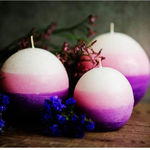 Top Quality Colored Pillar Perfume Candle for Wedding