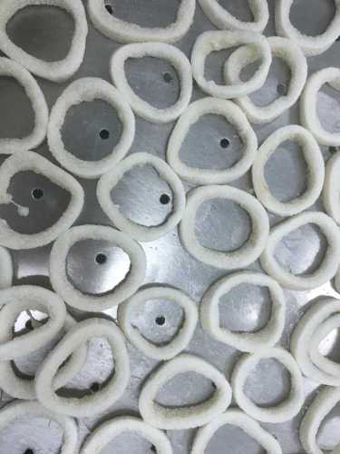 Bevroren Illex-inktvis Ring 20% beglazing grootte: 3-7 cm