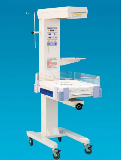 Baby radiant warmer with oxygen hoods