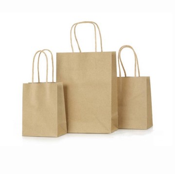 kraft paper bag for clothing packing