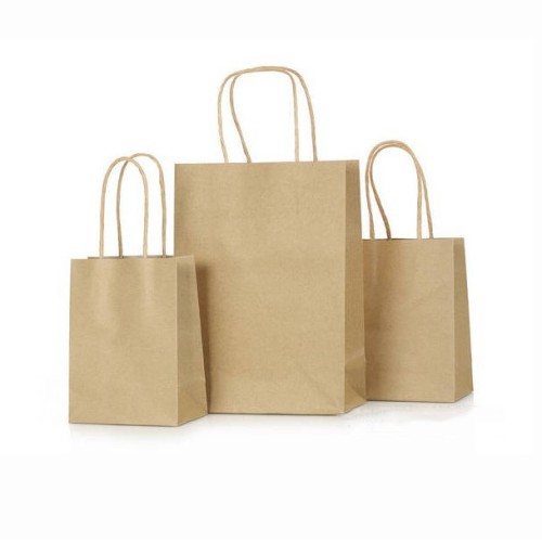kraft paper bag for clothing packing