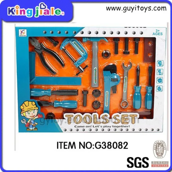 Safe material oem top quality oem funny plastic kids tool set toys