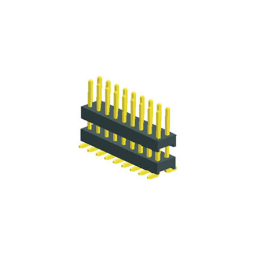 2,0 mm Dual Row bi-plastic SMT-type