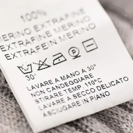 Custom Satin printed label
