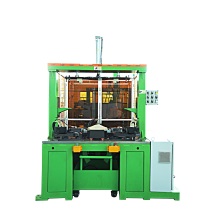 Punching and cutting barrel hole turning machine