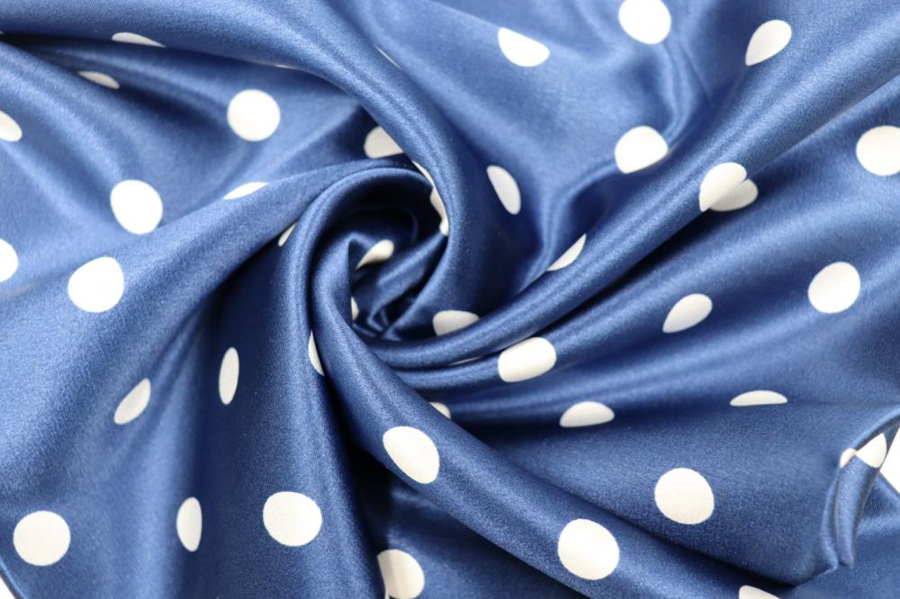 Polyester Spandex Stretch Satin Printed Fabric