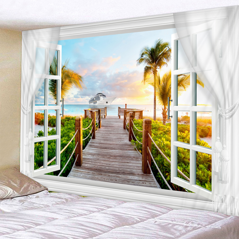 3D dust proof partition tapestry26