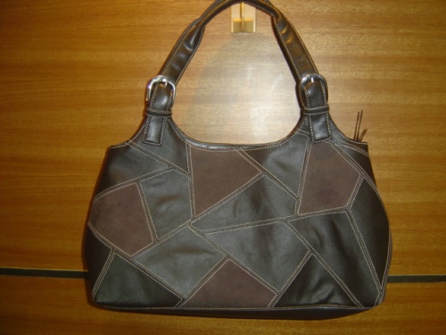 Patchwork Leather Women's Handbag (DS251112)