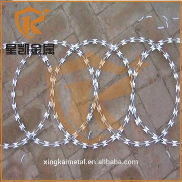 real manufacturer electro galvanized razor barbed wire