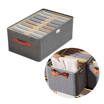 Foldable Wardrobe: Cheap Clothes & Pants Storage Box