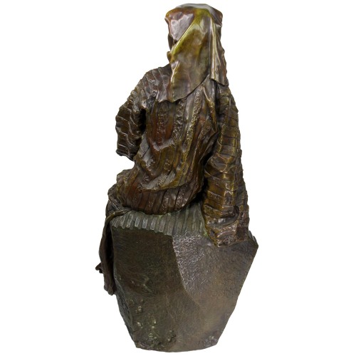 Classical Bronze Sculptures Set with Mythological Figure