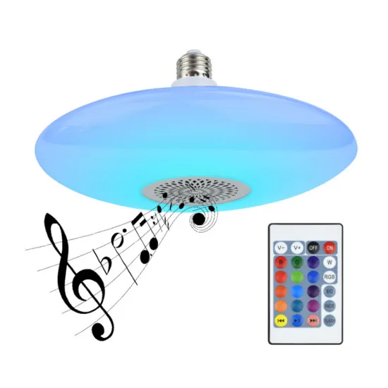 Smart UFO LED Bulb with Remote Controller for Musical Charging and Lighting