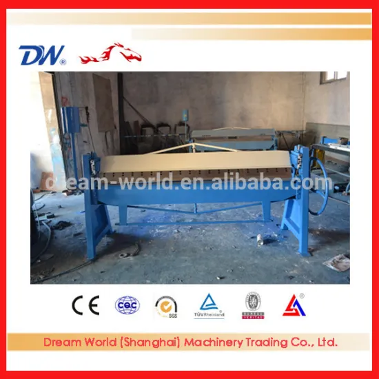 1.5M Manual folding machine in factory price / Manual Bending Machine