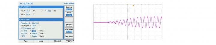 Slew Rate Setting For Voltage and Frequency