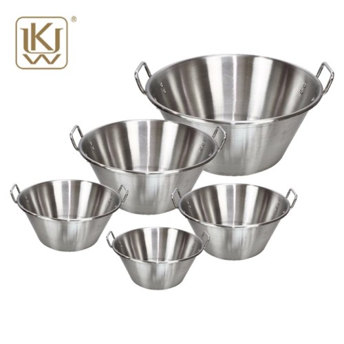 Outdoor Stainless Steel Cazo Pot Pan