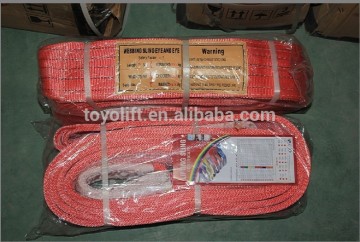 TOYO Lifting Polyester Webbing round slings from 1 Ton to 10 Ton from China manufacturer