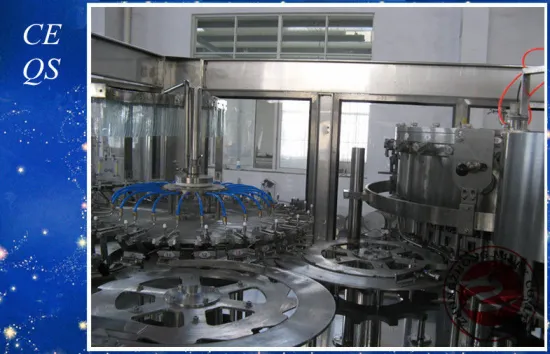 Fully Automatic 3 In 1 Carbonated Drink Filling Machine Plant